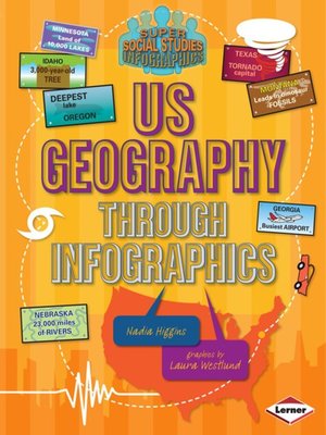 cover image of US Geography through Infographics